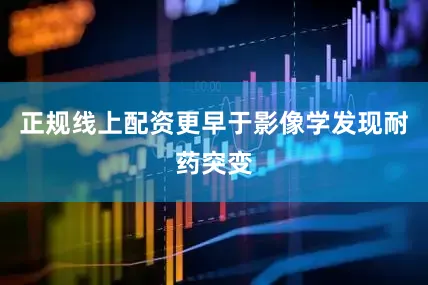 正规线上配资更早于影像学发现耐药突变